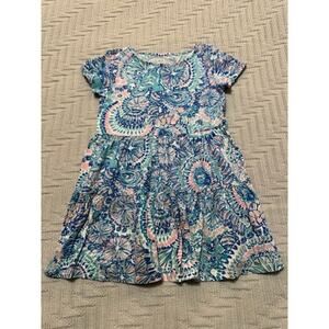 Lilly Pulitzer girls mini geanna swing dress size girls M